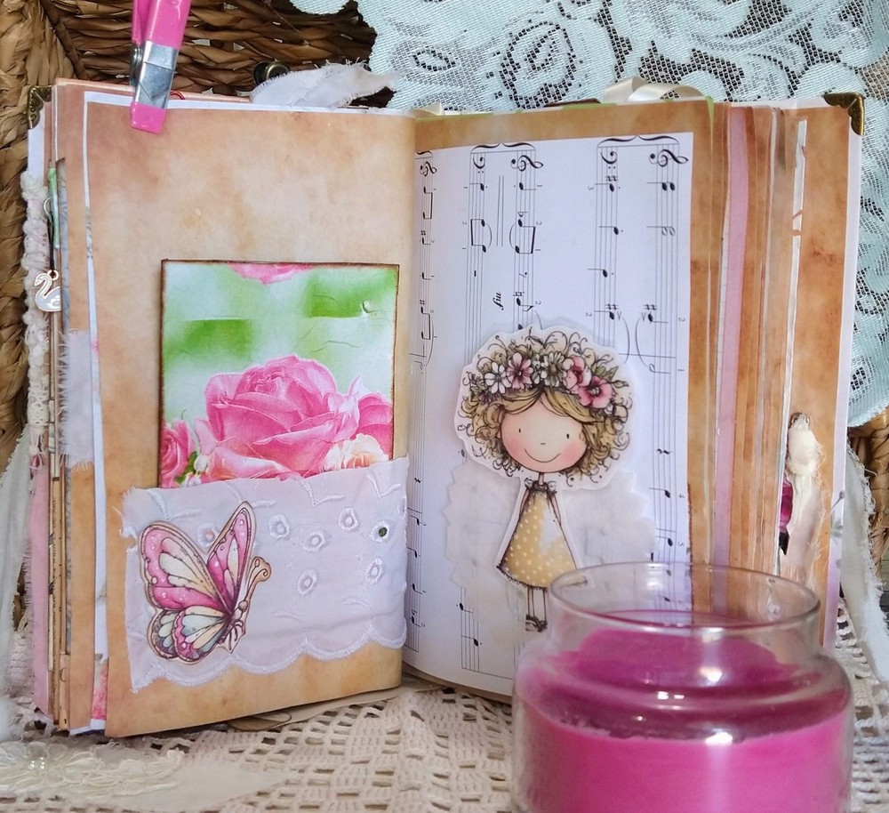 Eclectic Shabby Junk Journal
