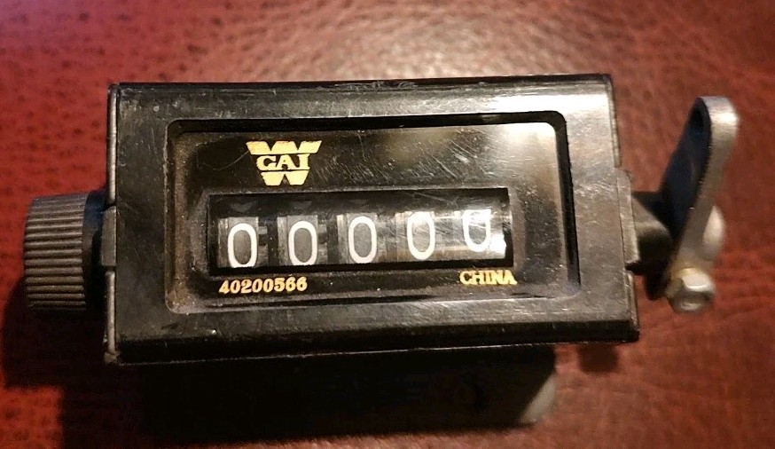 5-digit Mechanical Pull Counter  / Replacement CatchCounter for Mega Mouth