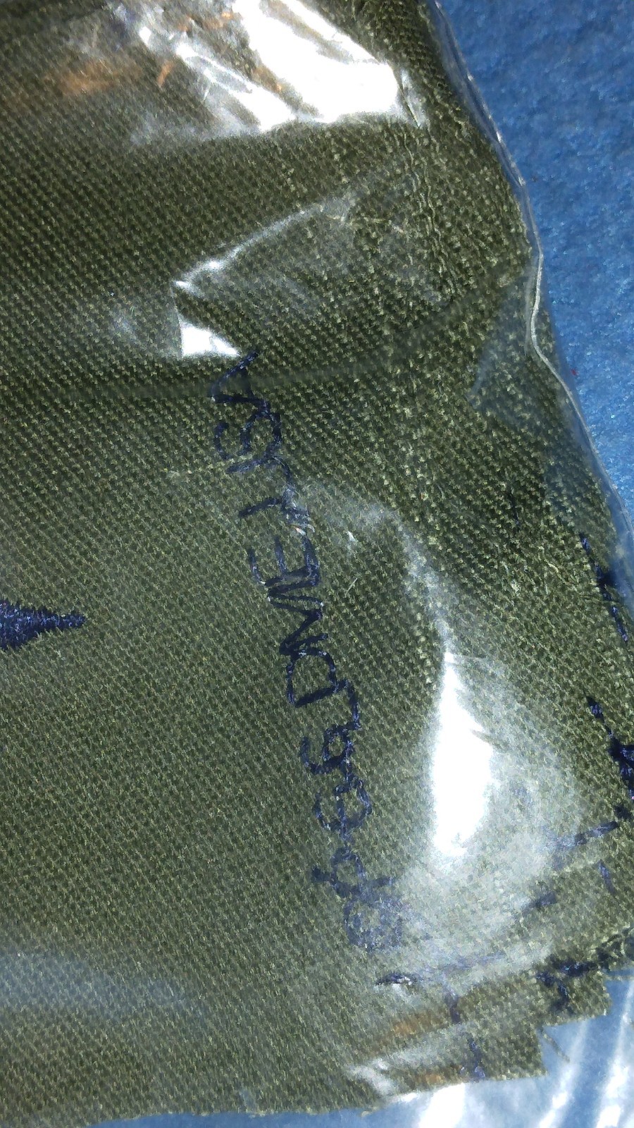 BUNDLE OF 20 - U.S.AIR FORCE SUBDUED BLUE HALO MASTER Badge Sew-On PATCHES - NEW