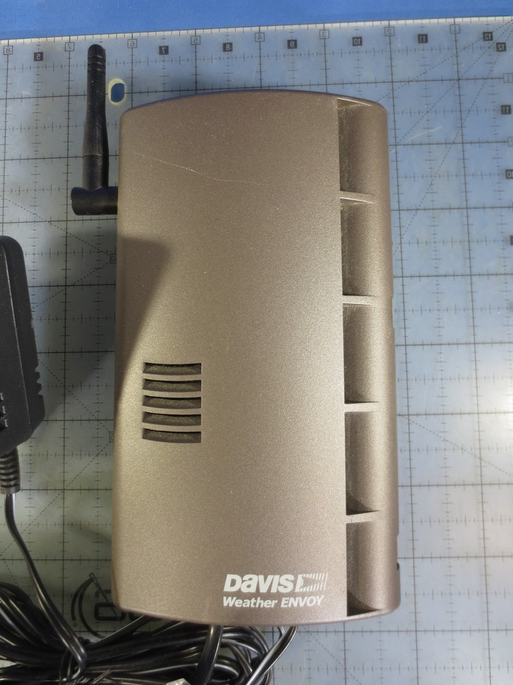 Davis Weather Envoy 6314 w/ AC adapter, Working!