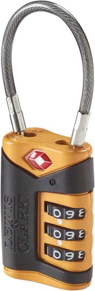 Cable Lock, Orange, Single