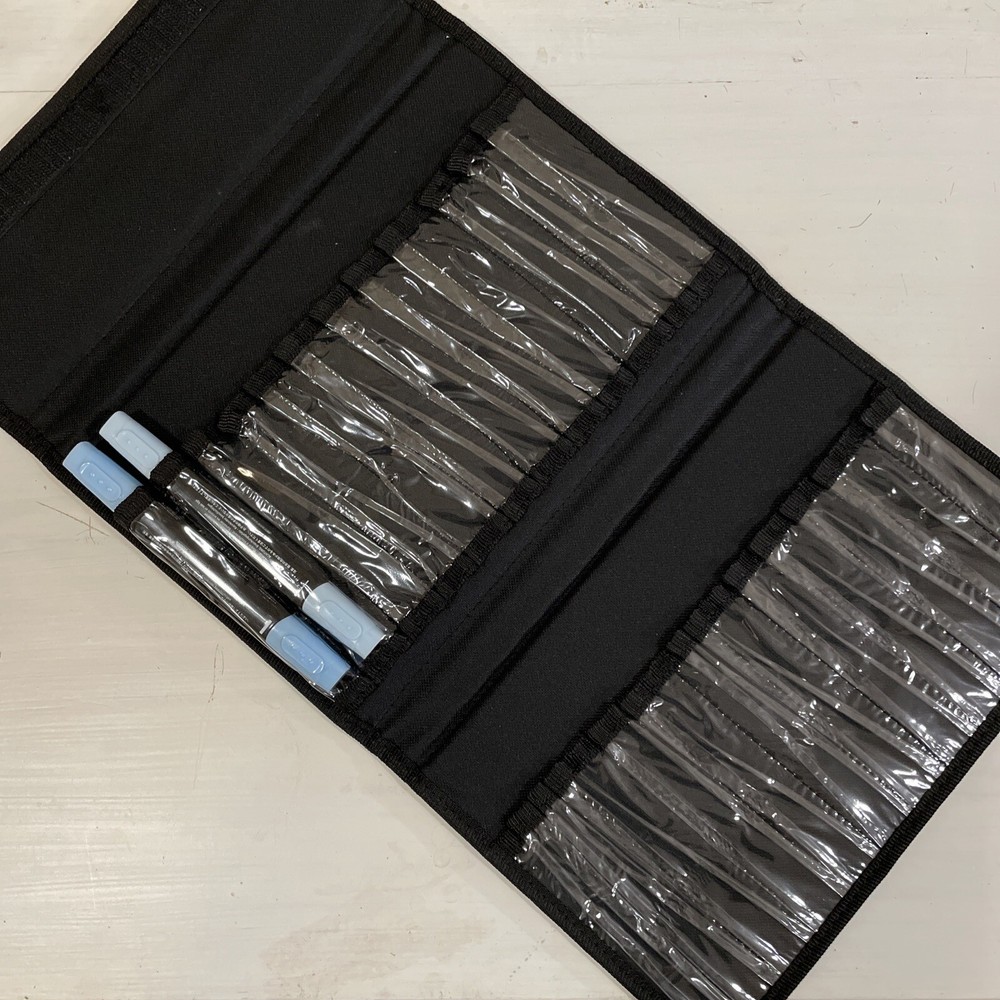 Empty Stampin’ Blends Or Copic Marker Storage Case - Holds 24 - Secure Closure