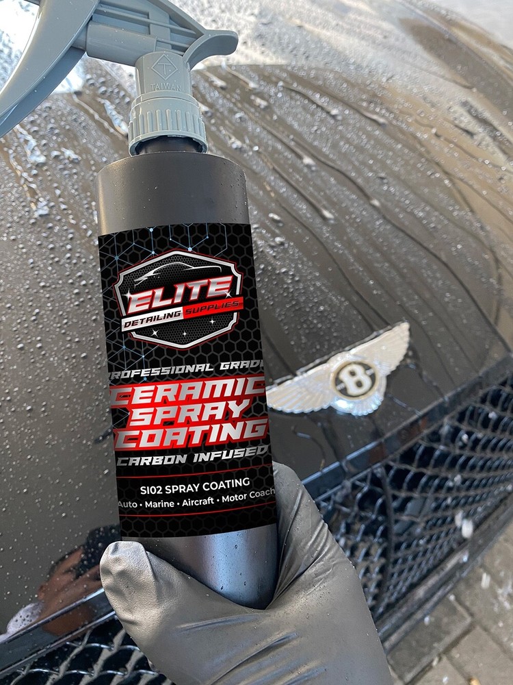 Carbon Infused Ceramic Spray Coating! Extremely User Friendly- Pro Results!