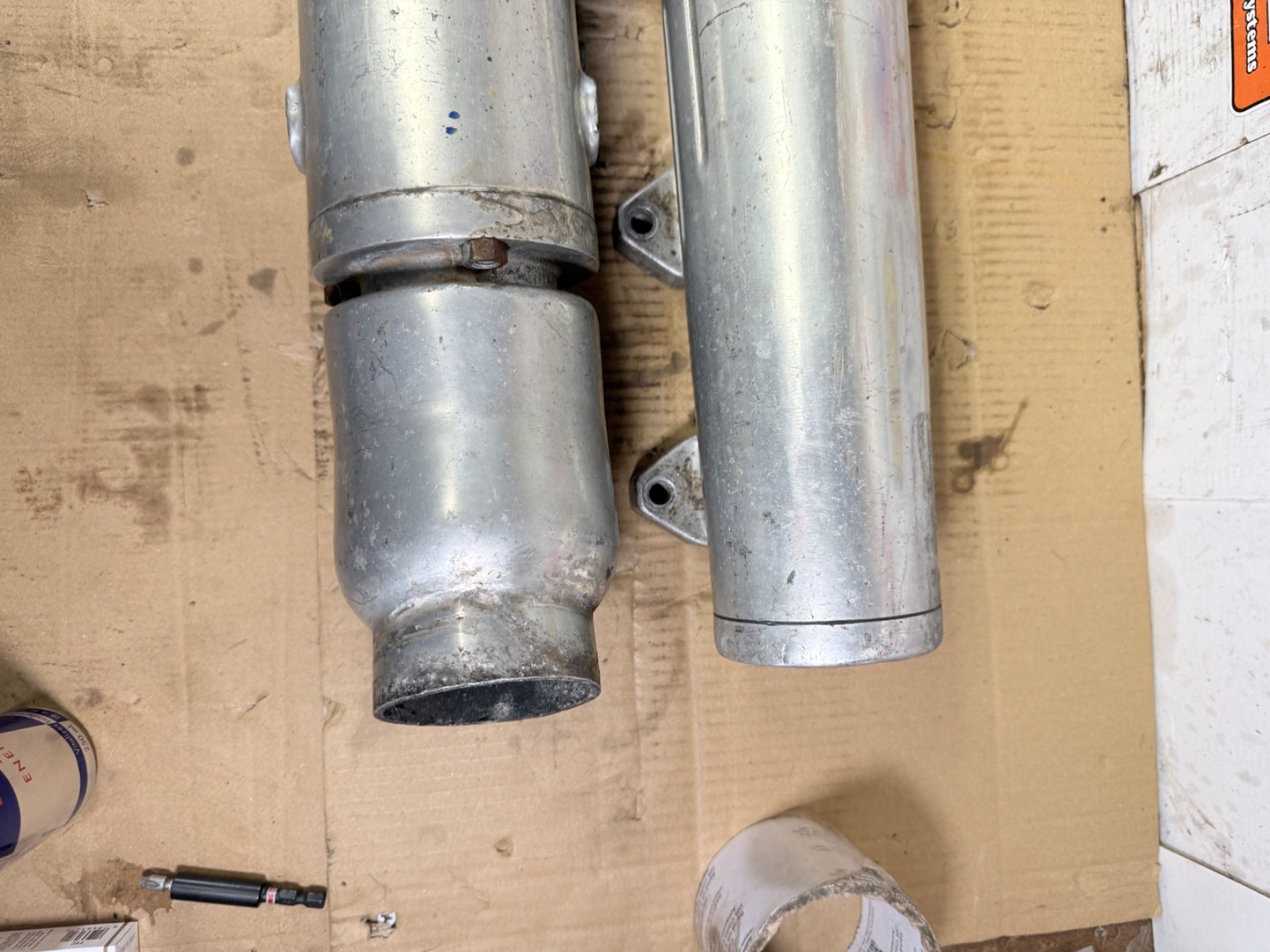 VINTAGE FORD FE 390 427 EDELBROCK M5 MARINE BOAT EXHAUST LOGS EXHAUST MANIFOLD