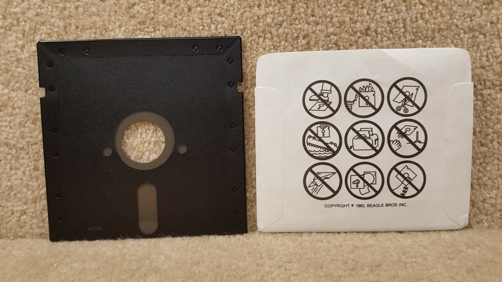 1987 Beagle Bros Micro Software Apple Timeout Quickspell IIe IIc IIgs Disk Guide