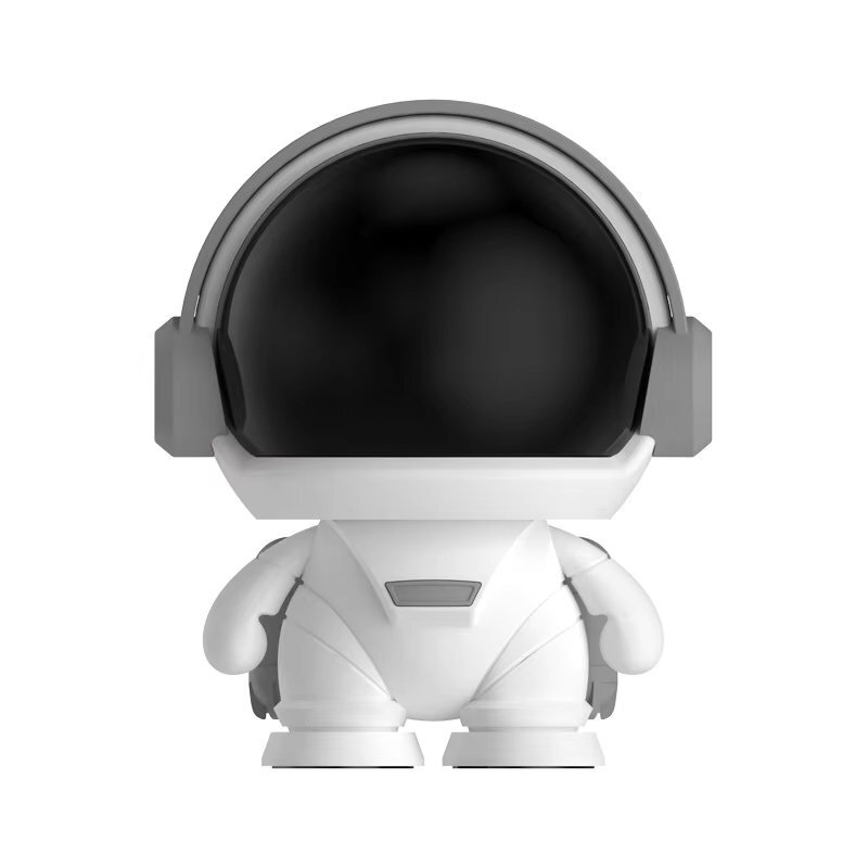 Cool Astronaut Bluetooth Speaker – Wireless Sound (Grey Top)