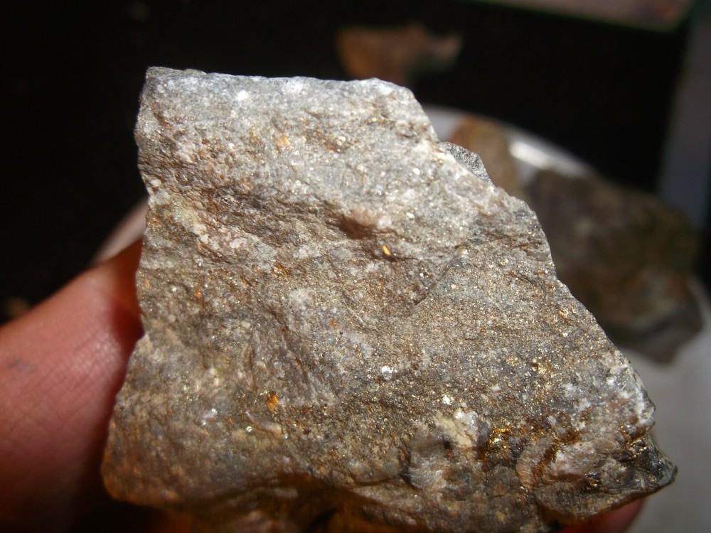 Gold, silver, copper, 454 grams samples ,ore high grade .