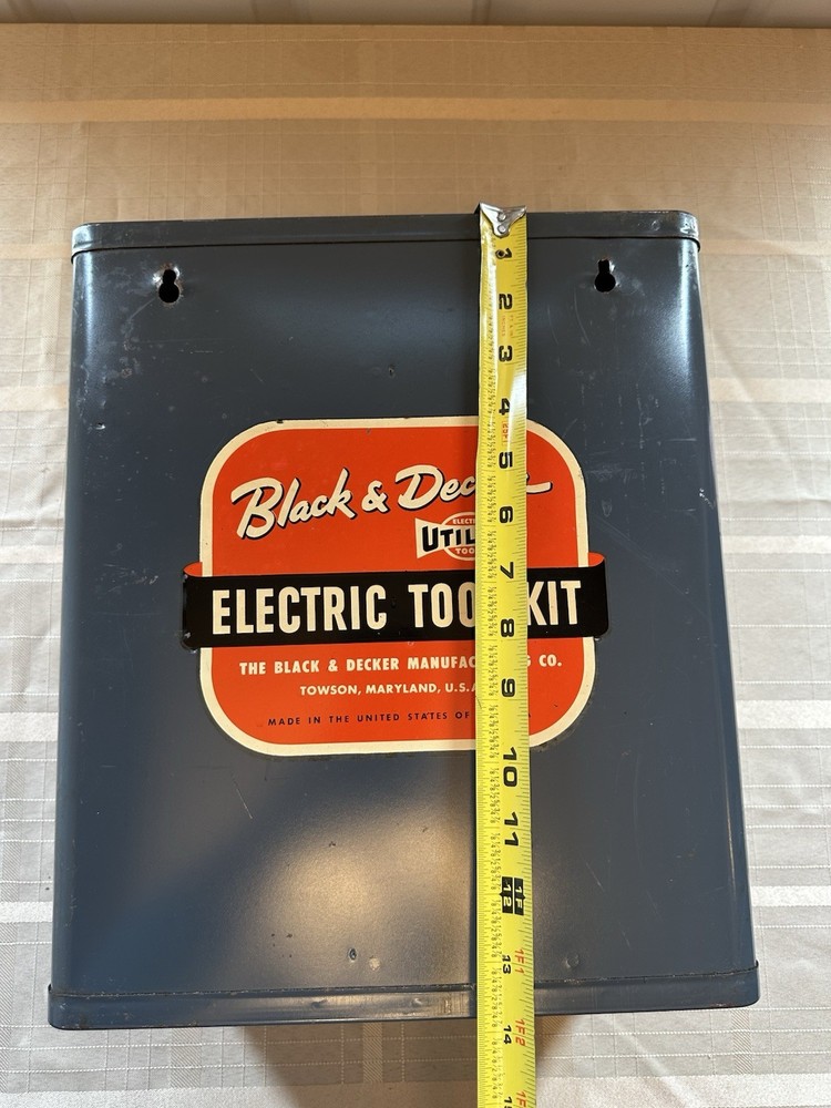 Black & Decker Empty Electrical Tool Kit Case