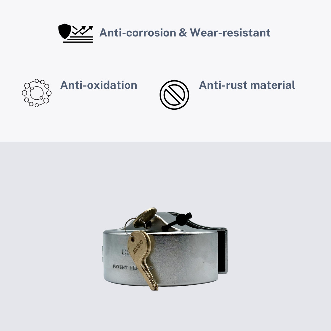 CapLok - Freightliner - Sterling - Western Star Locking Fuel Cap Cover