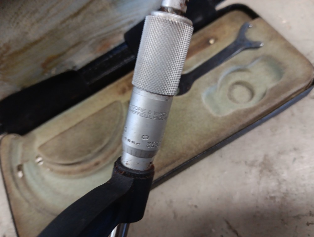 Moore & Wright 966 series precision engineering micrometer