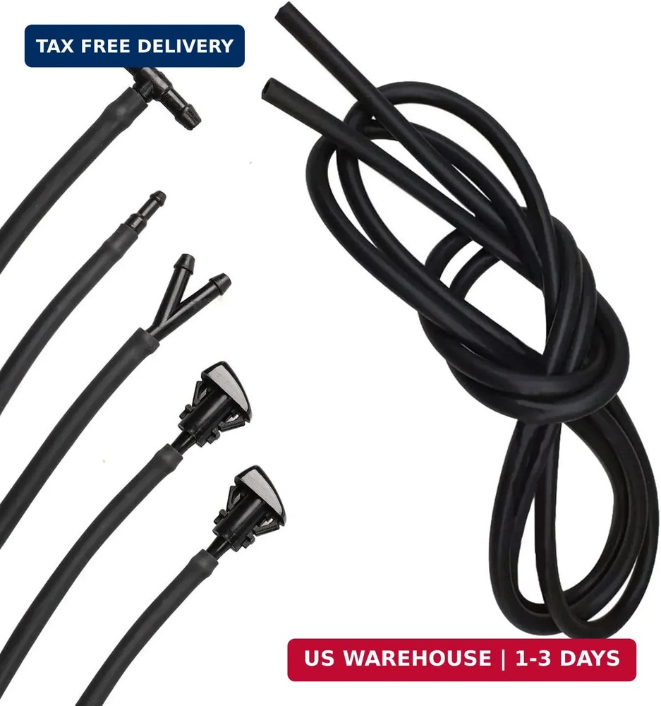 Windshield Washer Nozzles Kit-Windshield Sprayer Nozzle for Chrysler Dodge ram,