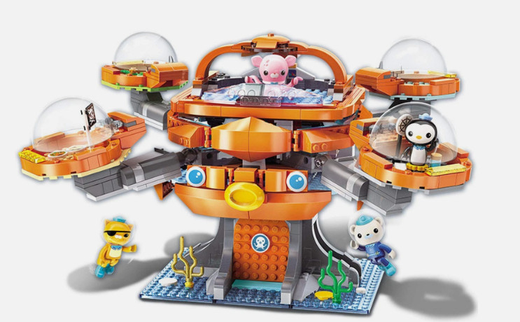 Octonauts Octopod Playset LG Compatible Full Set w/ Box & Manual Complete