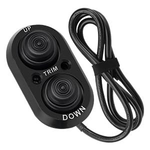 Trim Switch for Boat, Boat Tilt Black Push Button,