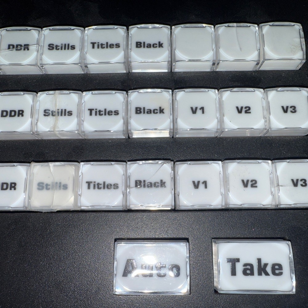 NewTek LiveControl LC-11 USB Controller Keyboard For NewTek TriCaster Untested