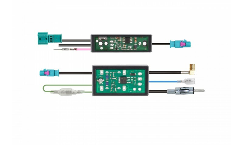 for BMW X3 E83 X5 E70 antenna adapter + amplifier + DAB DAB + splinter conversion
