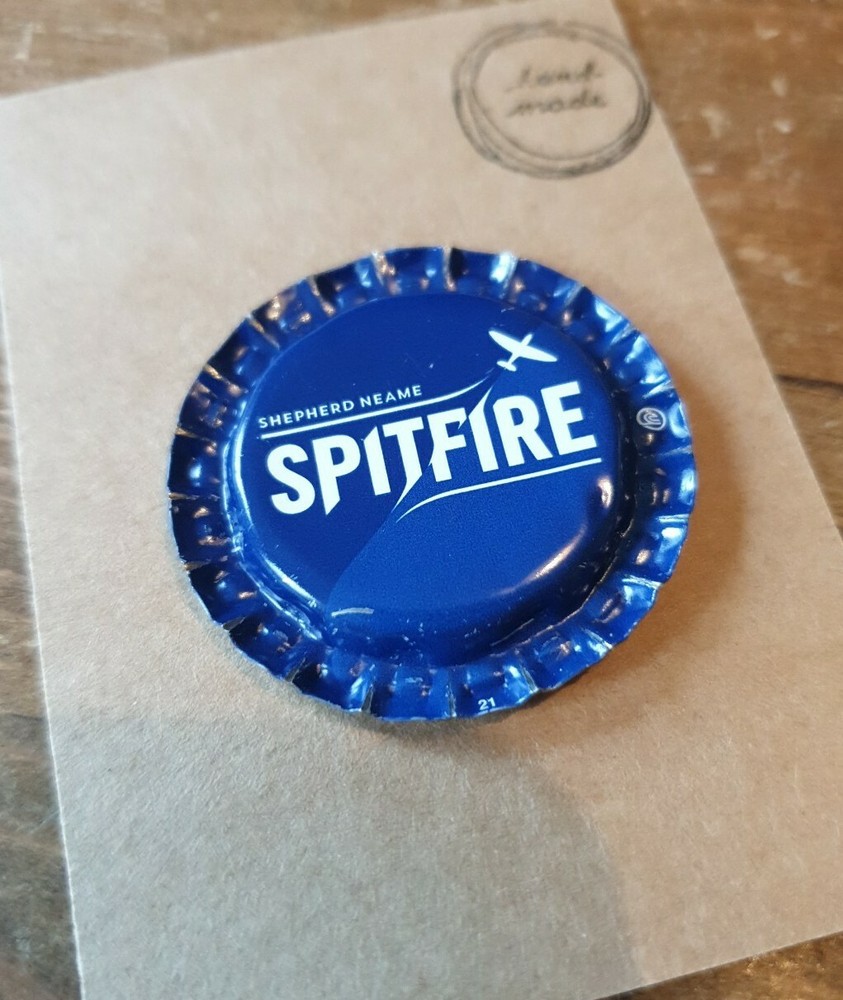 BEER BOTTLE CAP FRIDGE MAGNET SHEPHERD NEAME SPITFIRE