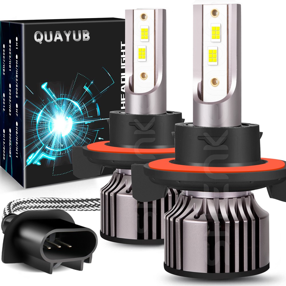 FOR 2022 Ski Doo Gen4 Gen 2PCS LED Headlight UPGRADE Conversion Kit Plug & Play