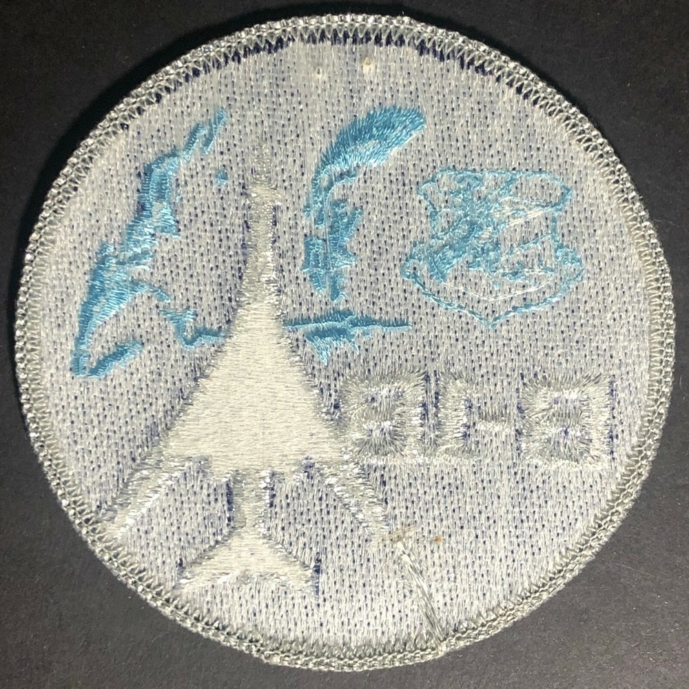 Vintage B-1B Bomber (Rockwell) Embroidered Patch - Glitter Thread