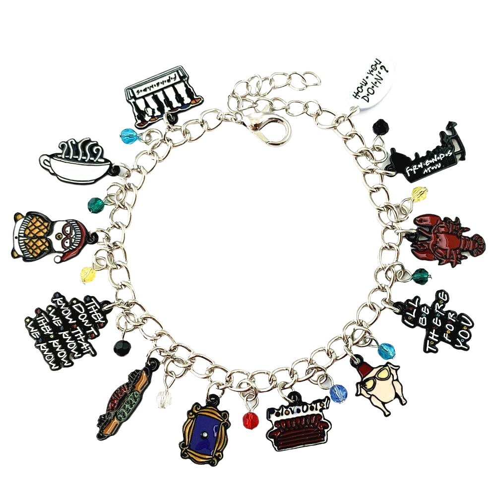 Friends Themed Charm Bracelet