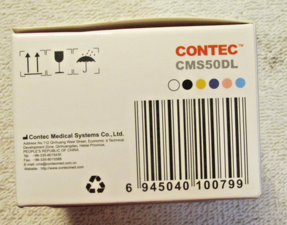 CONTEC CMS50DL Pulse Oximeter. New T-33