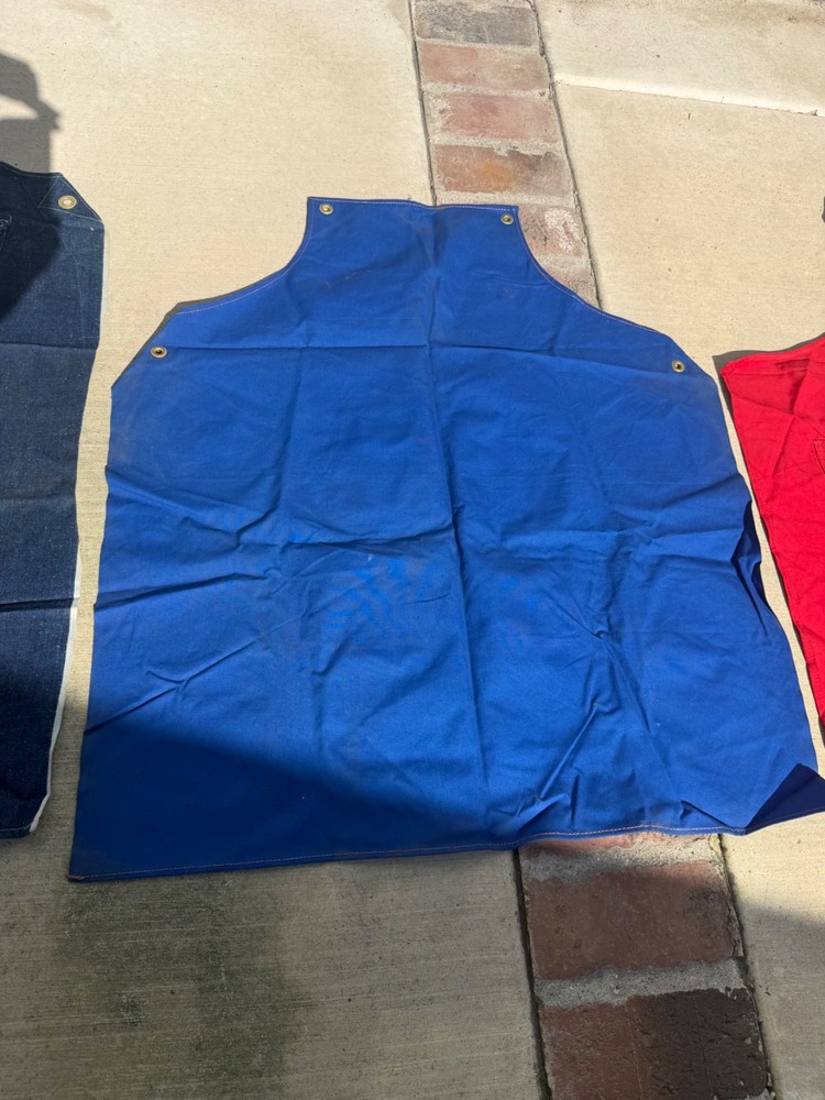 Six Vintage Machinist Aprons