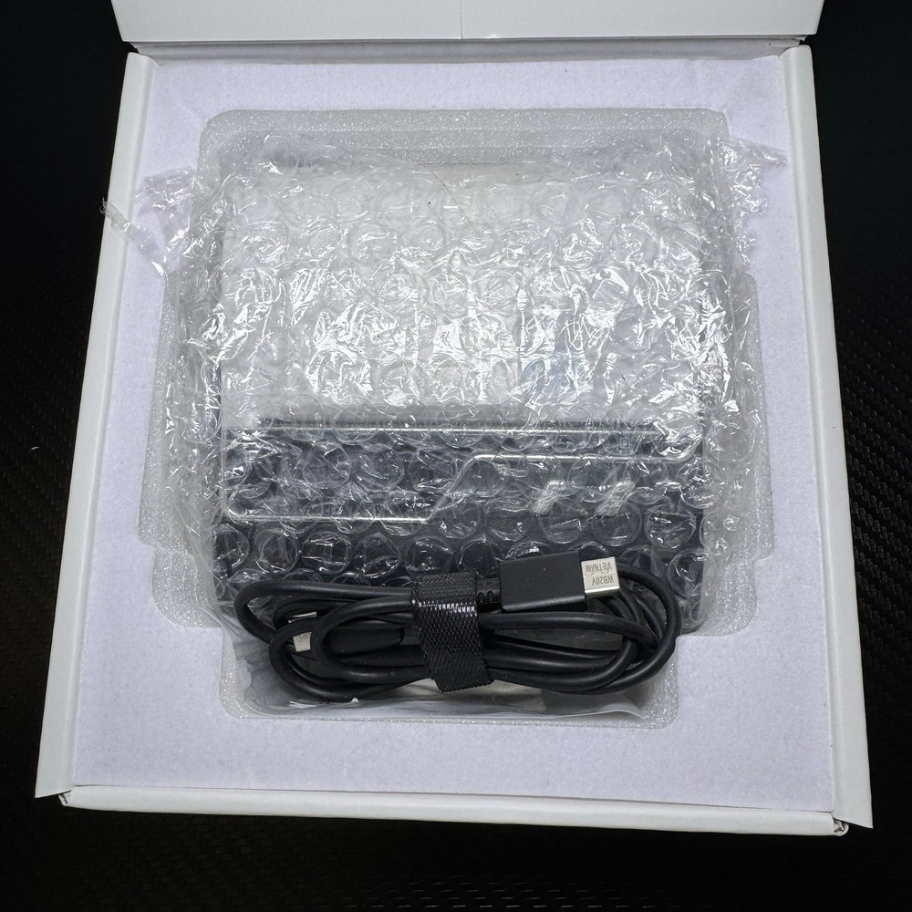 ORGBRO Label Maker Machine, Z3 Barcode Printer, 2-3 Inch Silver