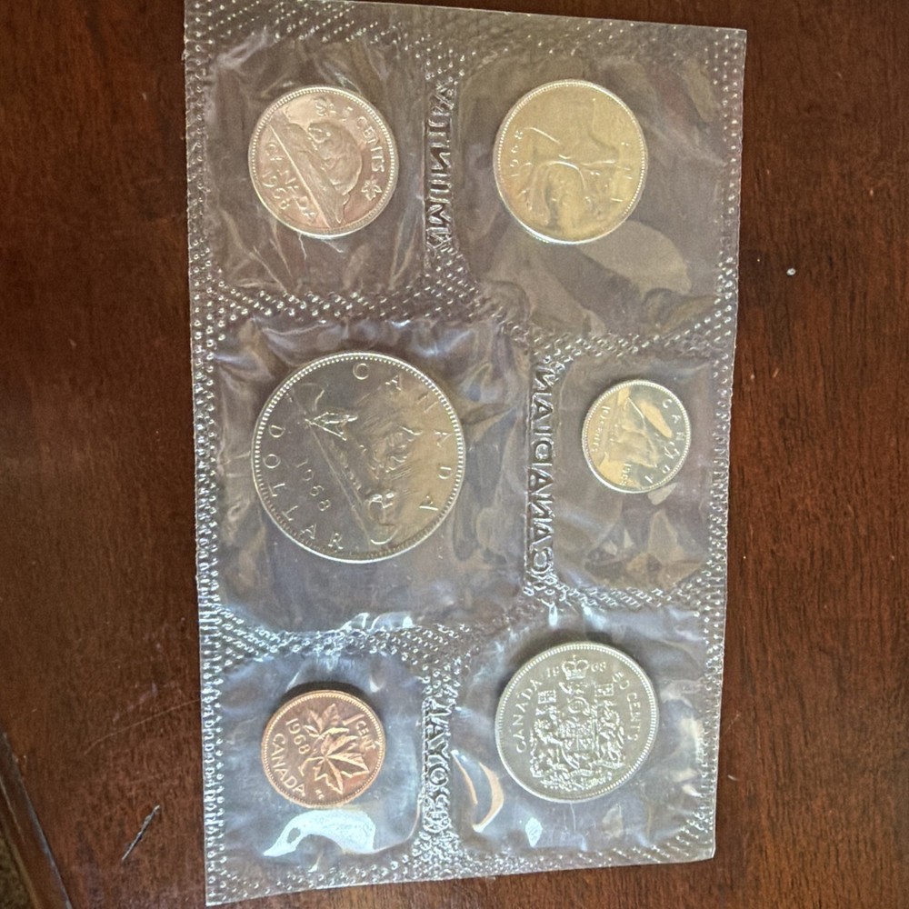 1968 Canadian Proof Set - Unopened In Envelope Read Description.