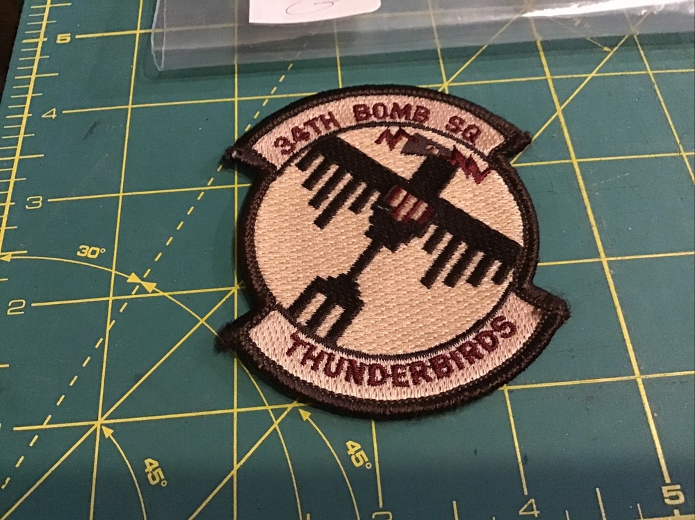 US Air Force 34th Bomb Squadron Subdued Patch