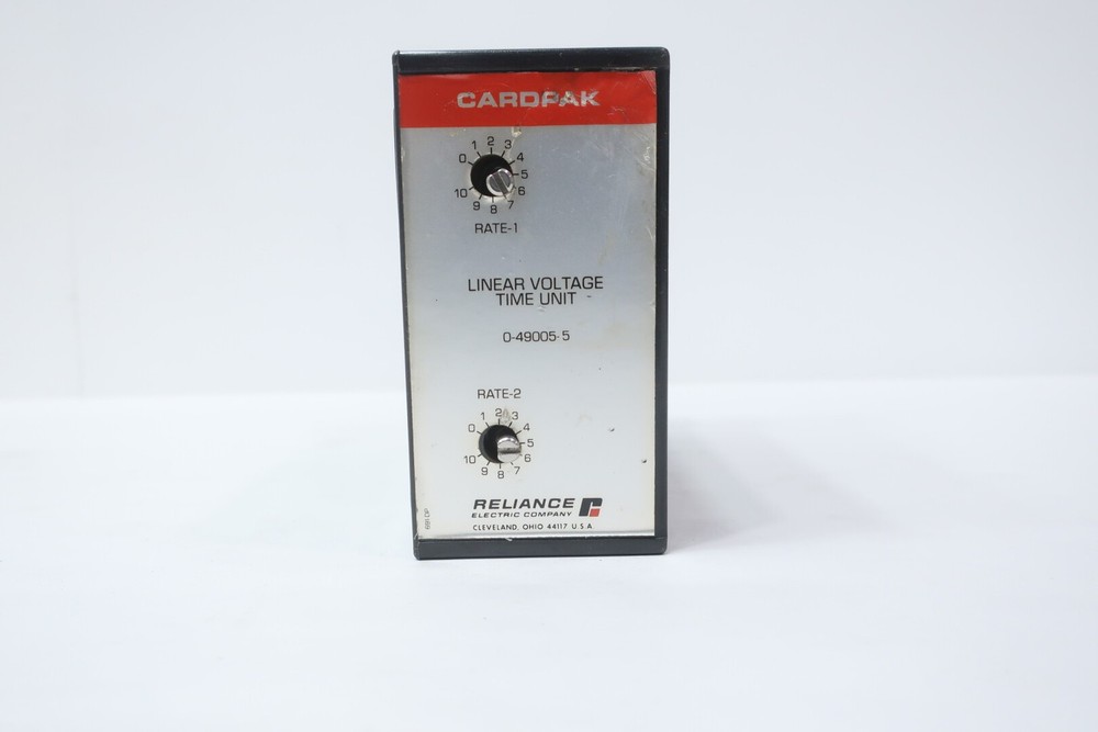 Reliance 0-49005-5 Linear Voltage Time Unit