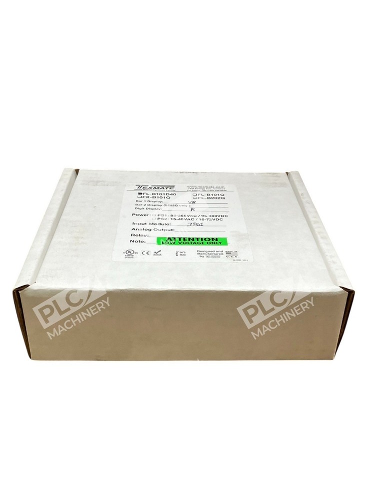Texmate Lynx Series FL-B101D40 Bargraph Meter VR Red Digit Low Voltage