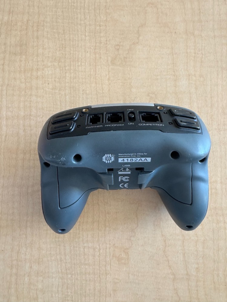 Innovation First VEX robotics controller used. Works. uses VEXnet.