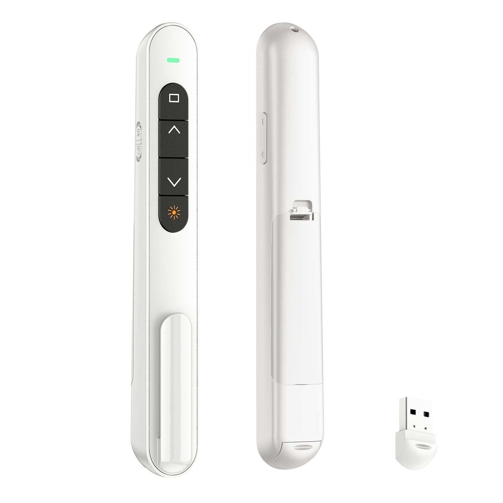 Wireless Presenter Remote for PowerPoint Mac & Windows - Slide Advancer