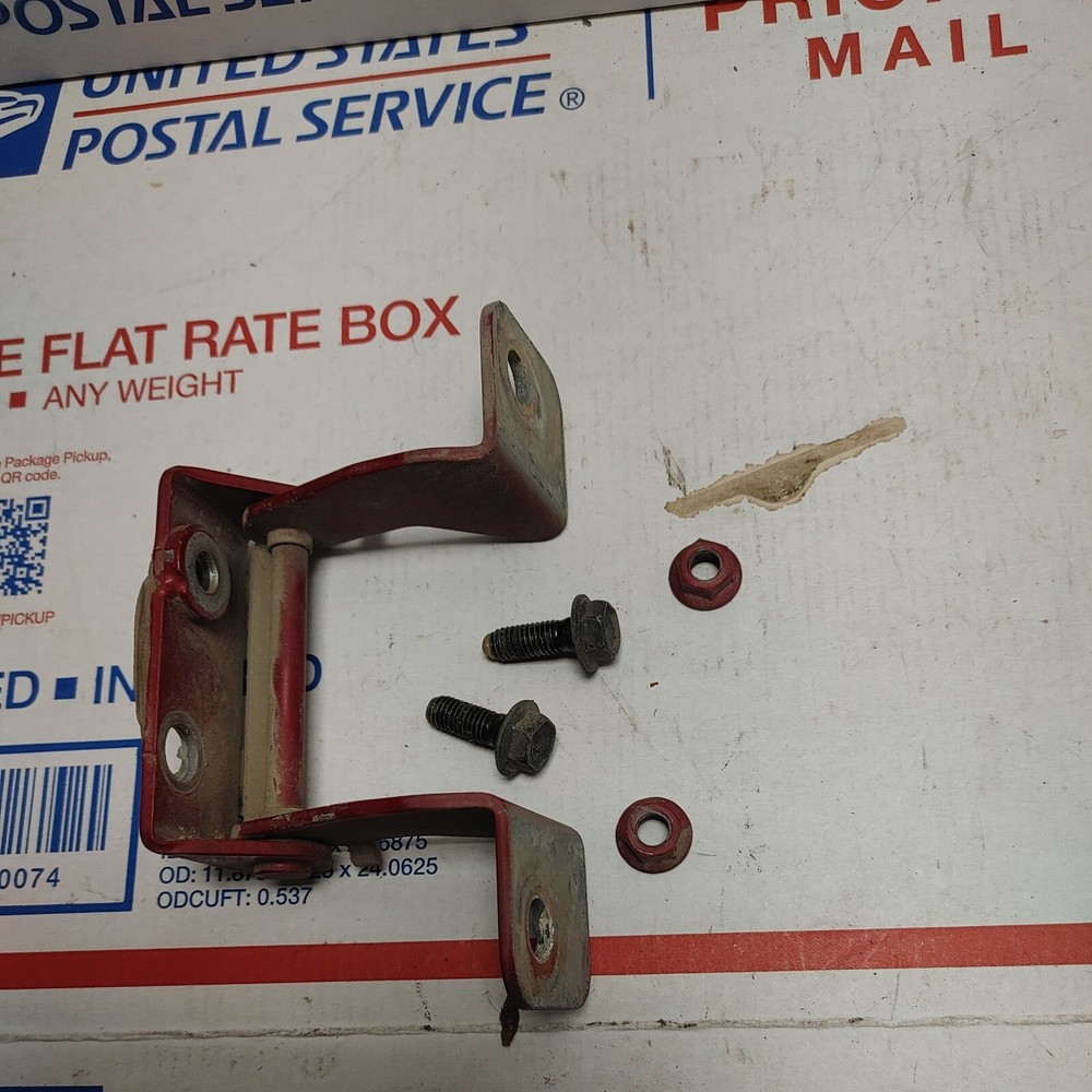 91-97 TAILGATE HATCH HINGE SET HINGES OEM RED BOLTS