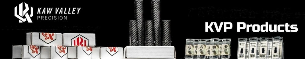 Kaw Valley Precision 9MM 1/2x28 Black Linear Comp