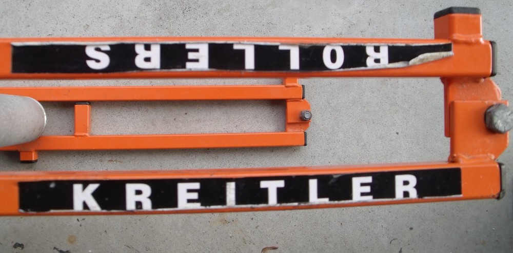 Kreitler Rollers Folding Indoor Adjustable Wheelbase Bicycle Rollers 2.5 inch