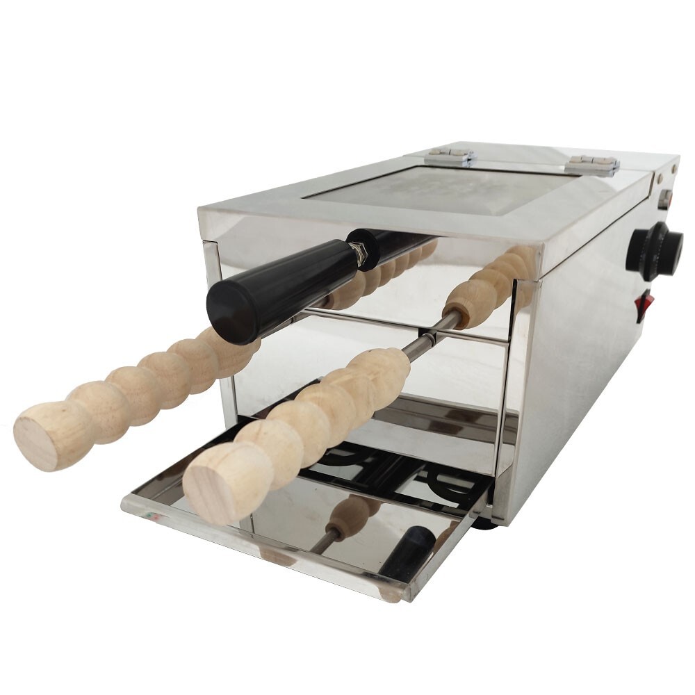 Chimney Cake Roll Oven Maker 110V Electric Chimney Cake Maker Rolling Waffle Mac