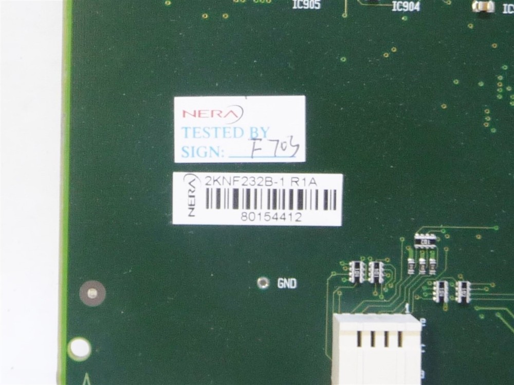 NERA INTERLINK RADIO-RELAY SYSTEM 2KNF232B-1 R1A CIRCUIT SERVICE BOARD MODULE