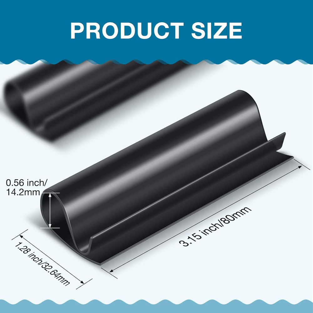 Winter Pool Cover Clips for Above Ground Secure Attachment