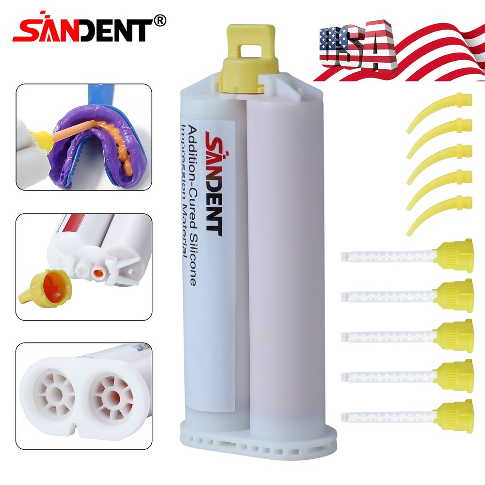 Light Body Regular Set – Cartridges & 5 Tips (Dental Impression Material)