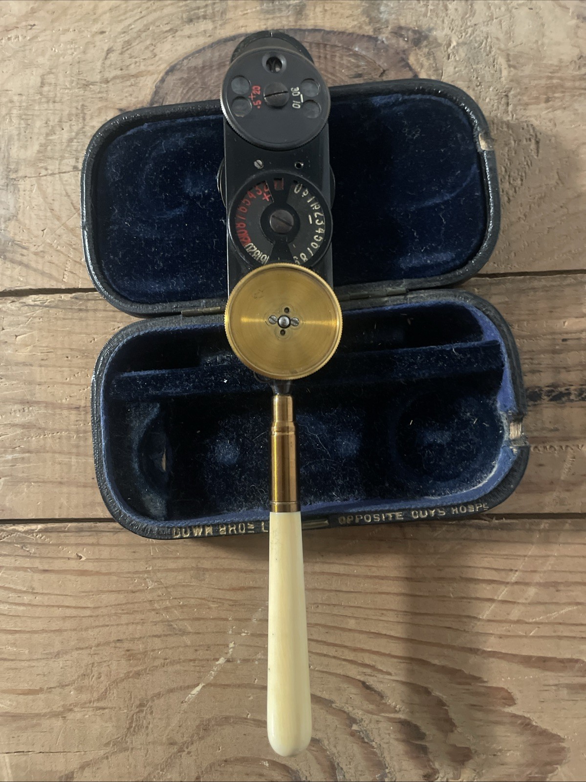 ANTIQUE MORTON’s OPHTHALMOSCOPE DOWN BROS. LONDON UK