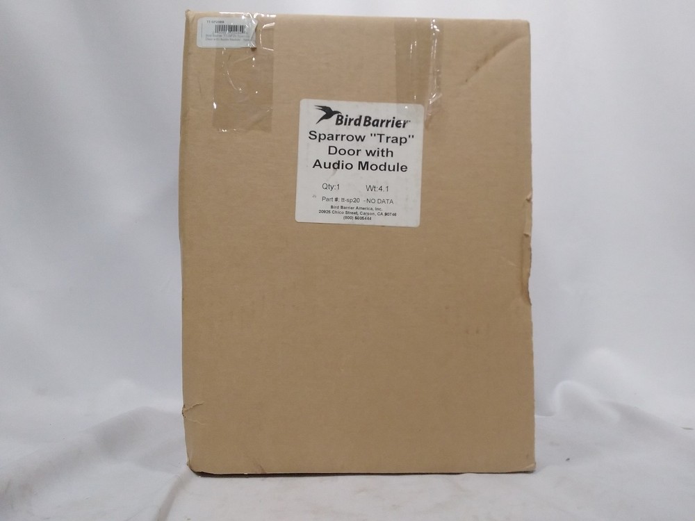 Bird Barrier Sparrow Trap Door with Audio Module – Humane Bird Control Solution