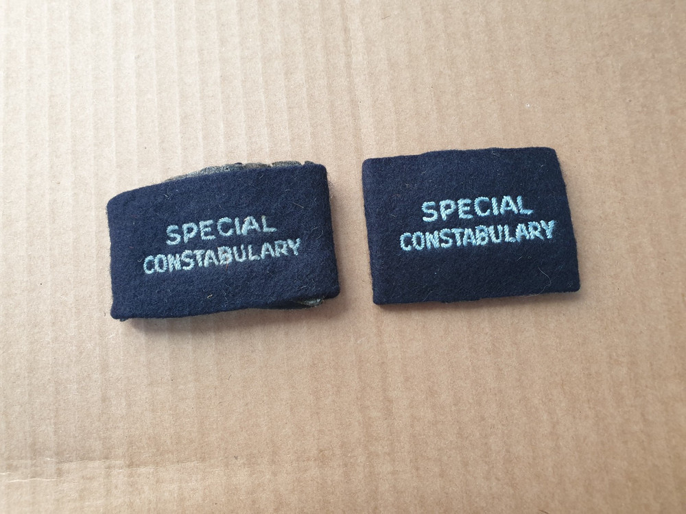 Obsolete Special Constabulary Epaulettes sliders