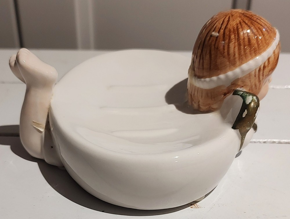 SKL Angel Bathroom Soap Dish Ceramic