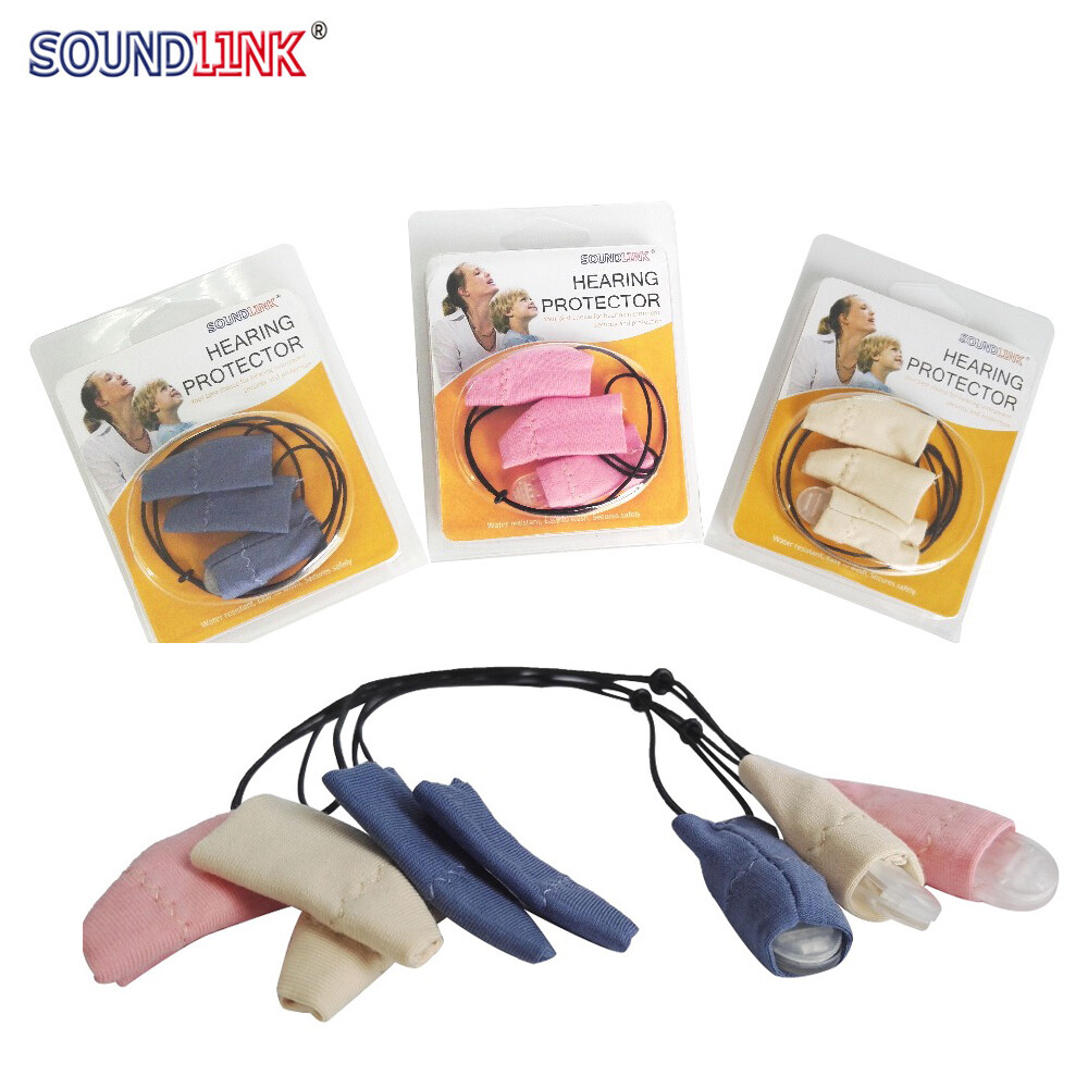 Hearing Aid Clip Cotton Protective Cover Coded Protector Sweatband with Clip