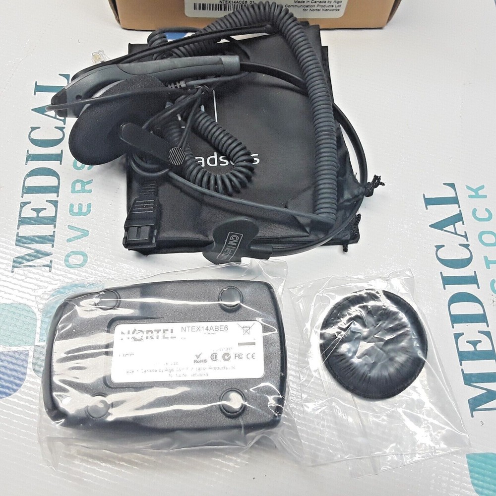 NORTEL USB AUDIO ADAPTER KIT W/MONAURAL HEADSET - NEW