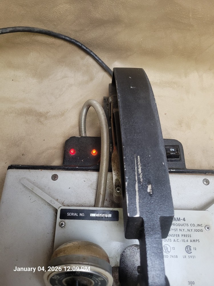 🔥 EX/press Model AM-4 Dry Transfer Heat Press