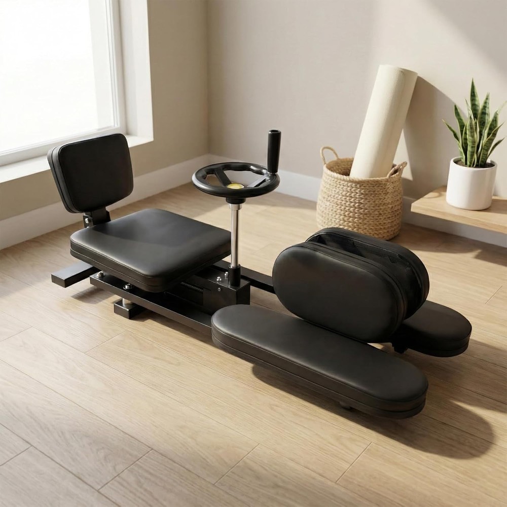 400LBS Leg Stretch Machine, Steel Frame Equipment Splits Machine for Training