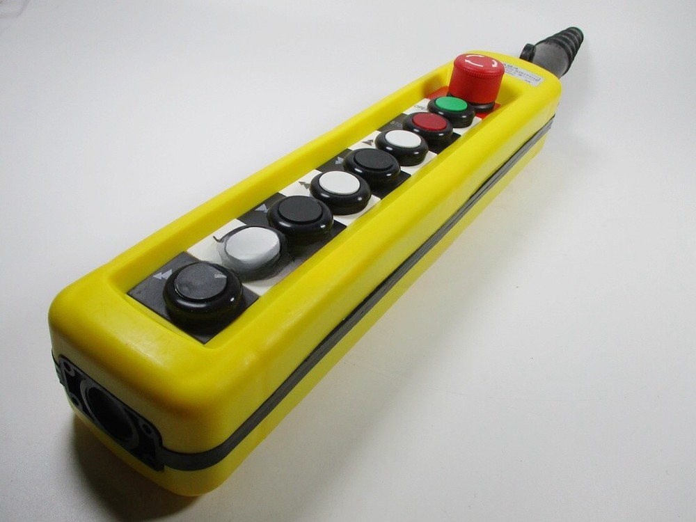 1PC COBP-AS4 Rainproof and dustproof 9 button Crane control switch double speed