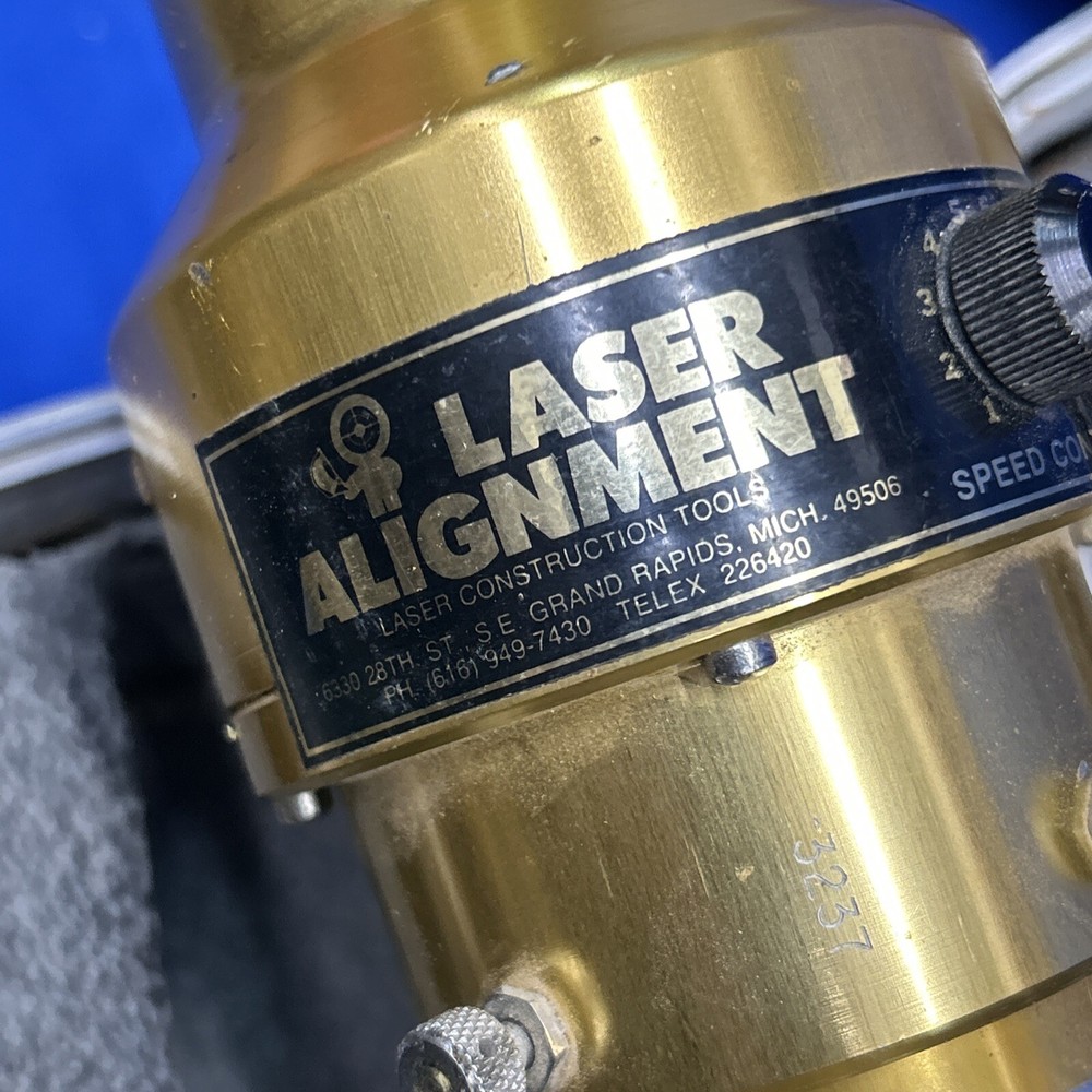 Brass laser alignment tool beacon 2000 Untested in hard case