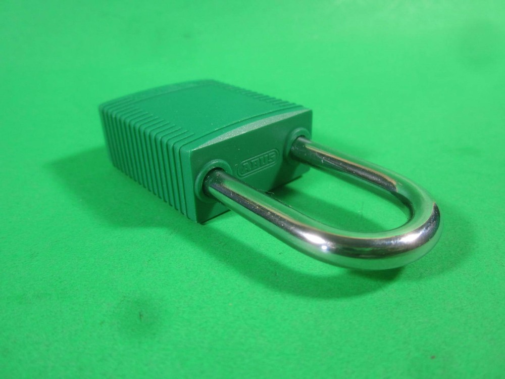 Brady Green Safety Padlock -- 99564 -- New